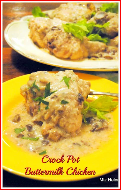 Crock Pot Buttermilk Chicken at Miz Helen's Country Cottage