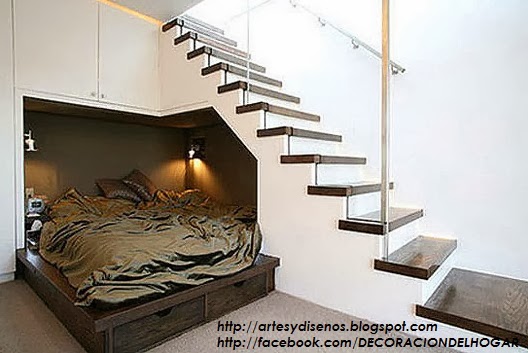 10 Modelos y Tipos de Escaleras para Interiores by artesydisenos.blogspot.com