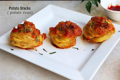 ayeshas kitchen potato snacks potato stacks recipes cheesy snacks spicy snack kids snacks