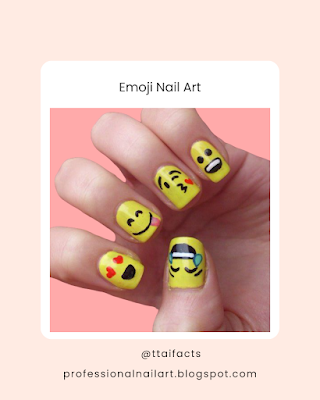 Emoji nail art
