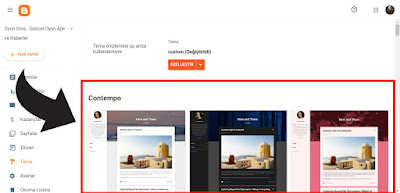 Blogger Web Sitene Tema Nasıl Yüklenir? Tema Nasıl Düzenlenir?
