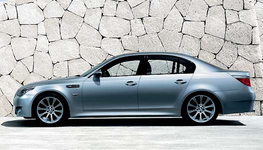 bmw m5 silver edition