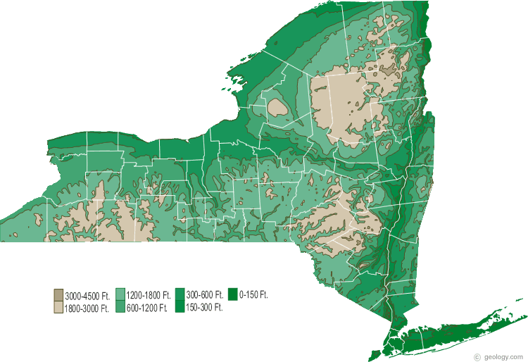 new york state map with counties. new york state map image.