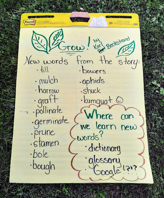 Learn where our food comes from with Grow! How We Get Food from Our Garden by Karl Beckstrand. Children learn that the food we eat comes from gardens.