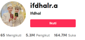 Umur Ifdhal Yang Viral di Tiktok Simak Disini Penjelasannya