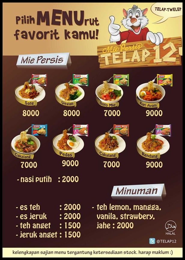 Kuliner Jogja @ Mie Persis Telap 12  Rina Chabbymutz