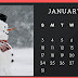 January 2021 Desk Calendar Printable