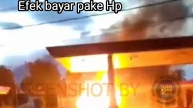 Heboh Kabar SPBU Terbakar Gara-gara Bayar Pakai HP, Begini Faktanya