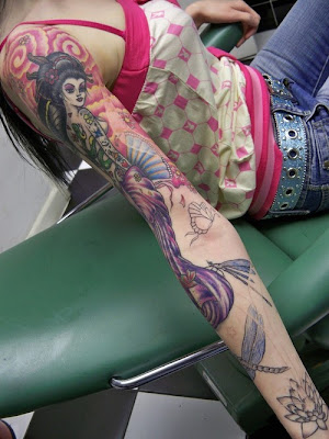 roses tattoos on arm