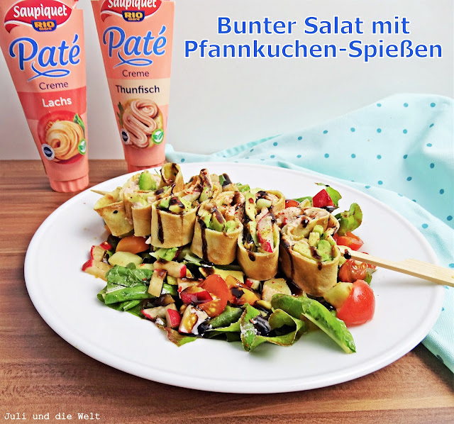 Saupiquet Pate Creme mit Salat