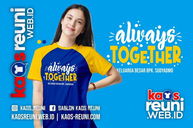 Desain Sablon Kaos Family Gathering Keluarga Besar