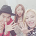 Check out SNSD HyoYeon and f(x) Luna's clip and pictures with EXO' Suho