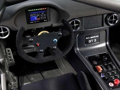 Mercedes Benz SLS GT3 interior