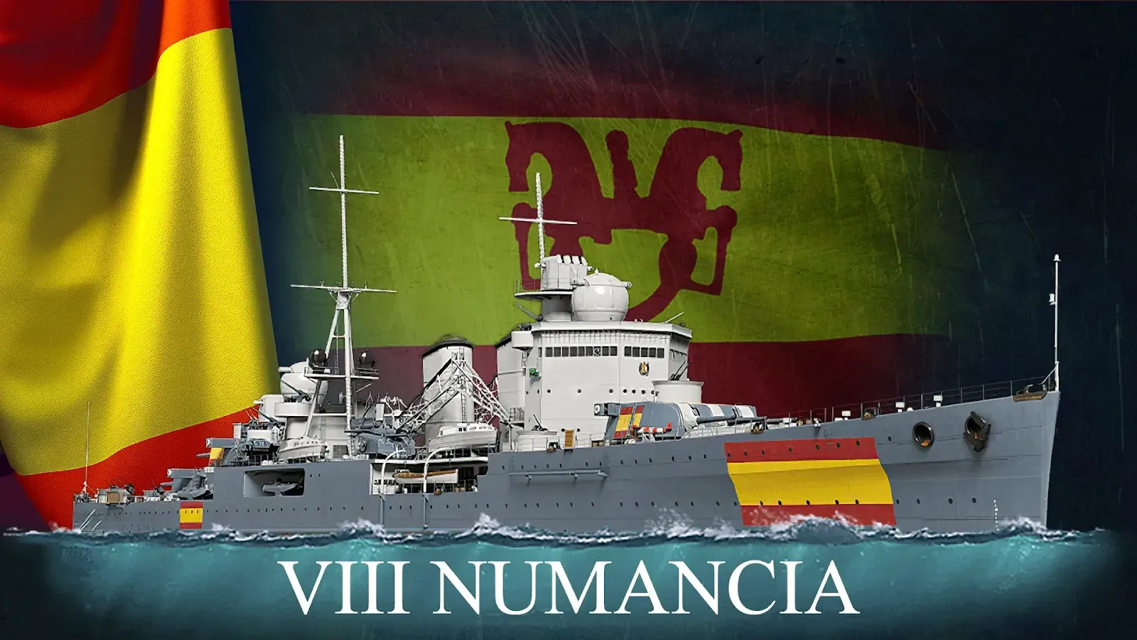 Image of Spanish war cruiser numancia