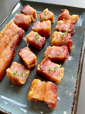 Cómo hacer TORREZNOS o CHICHARRONES EN FREIDORA DE AIRE ¡Jugosos y CRUJIENTES!