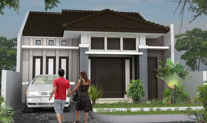 100 Contoh Foto  Desain  Rumah  Minimalis  2 Lantai 2019 Terbaru 