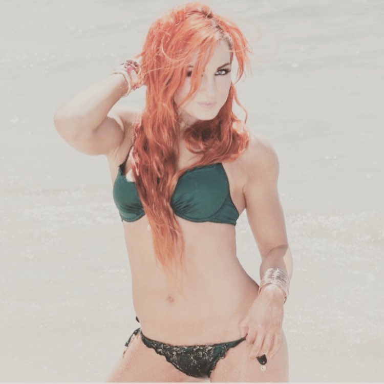 Becky Lynch bikini hot wwe wrestling diva