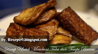 Resep Tahu dan Tempe Bacem