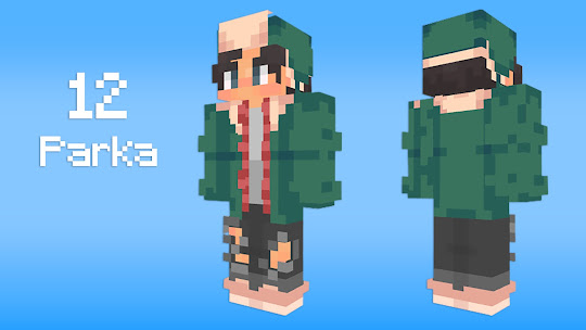 minecraft skins parka boy