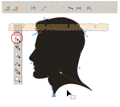 Cara Membuat Foto Siluet Wajah di CorelDRAW