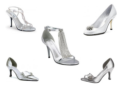 If you really aren 39t feeling white shoes for your wedding consider silver