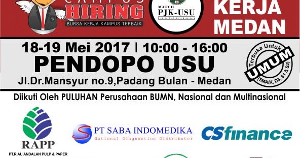 Job Fair Kota Medan 18-19 Mei 2017 - Lokernesia  Lowongan 