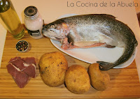  Trucha al horno. Asalmonada.