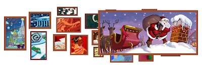 Google Corporate Logo Turns to Christmas Wallpapers