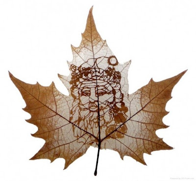 Leaf Carving Artwork