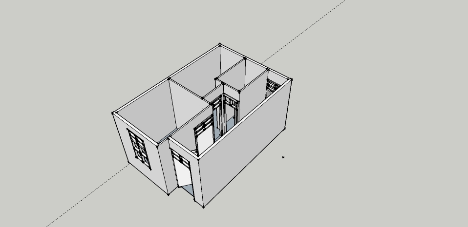 Jojo Desain  Rumah  Kontrakan 