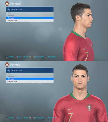 PES 2019 Faces Cristiano Ronalod 2012 by LR7_Face
