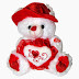 Cute White Teddy Bear I Love You Full HD Image