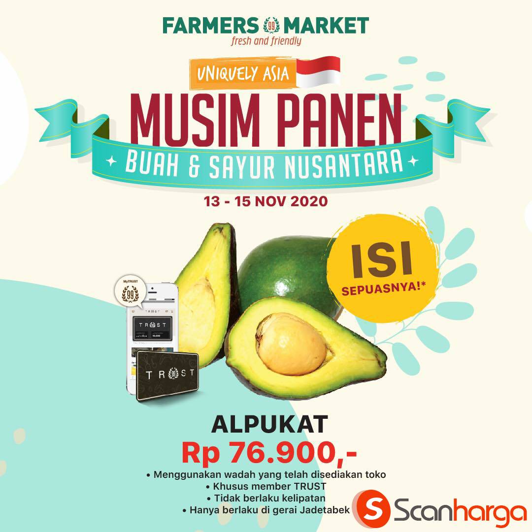 Farmers Market Promo Buah & Sayur mulai dari Rp 17.550* Bisa Isi SEPUASNYA!