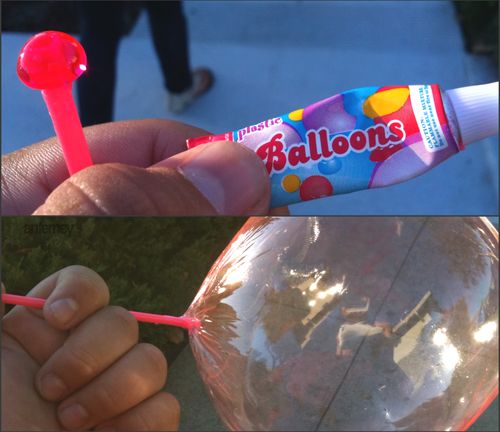 Liquid Plastic Balloons