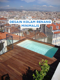 desain kolam renang rooftop