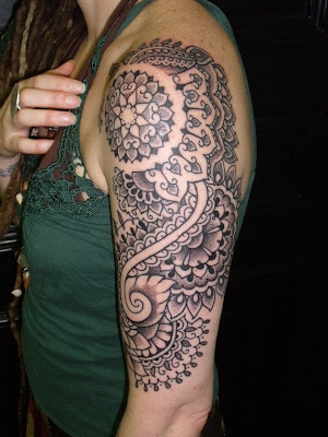 half sleeve tattoos for girls