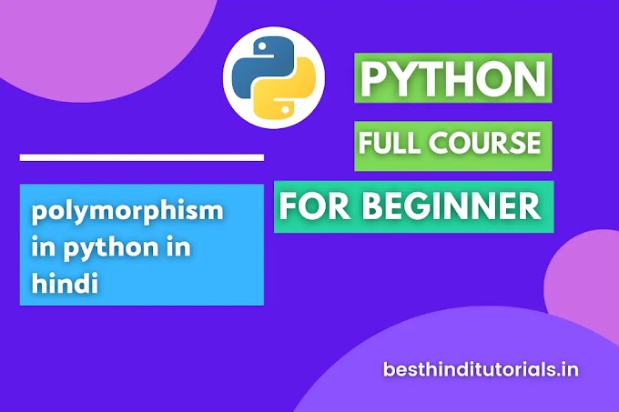 polymorphism in python in hindi