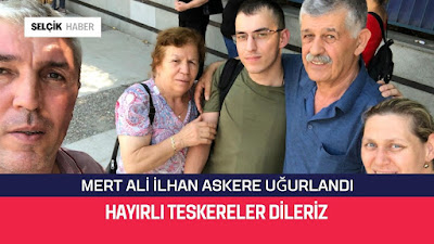 Mert Ali İlhan'a Hayırlı Teskereler Dileriz / Selçik Haber