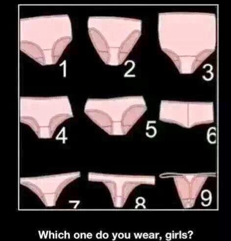 Which one do you wear ? Girls !!!