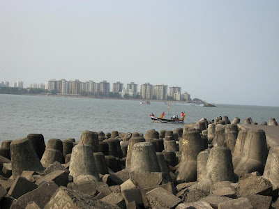 Wavebreakers at Nariman Point Mumbai
