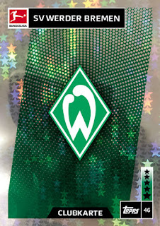 Match Attax Bundesliga 2018-2019 SV Werder Bremen Set