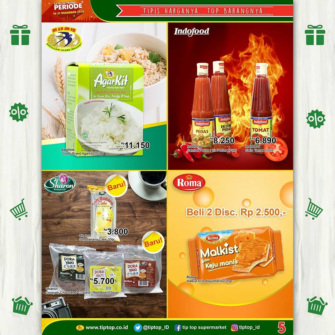 #TipTop - Promo Katalog Periode 16 - 31 Desember 2018