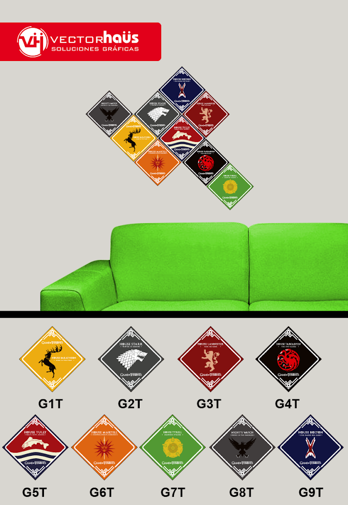 Cuadros de Game of Thrones