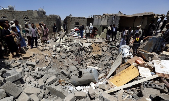 Mundo/Intensifica coalición bombardeos  contra rebeldes de Yemen