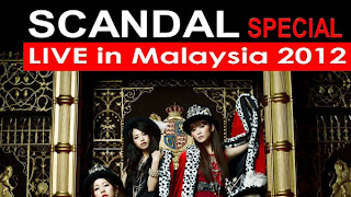 Konser SCANDAL Band di Malaysia