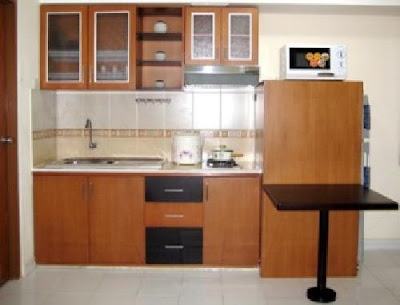 Desain Kitchen set minimalis