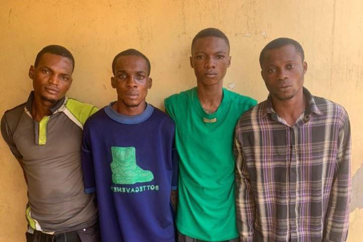 Ogun Police arrests 4 members of Lagos-based robbery gang