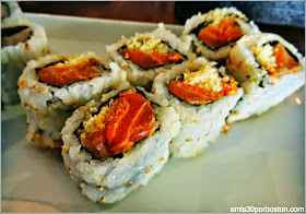 Menú Dine Out Boston Haru: Crunchy Spicy Salmon