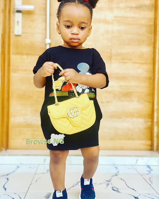 Check Out Cute Photos Of Actress Ruth Kadiri’s Daughter As She Turns One