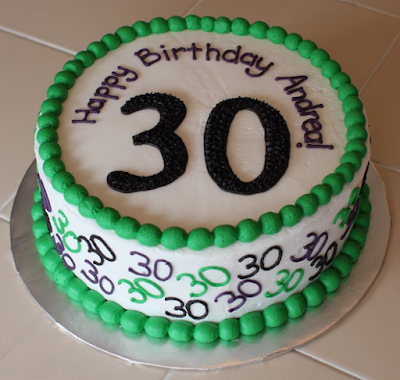 30th birthday cake ideas a2c